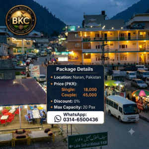 3 Days Premium Tour to Naran & Saif-ul-Malook