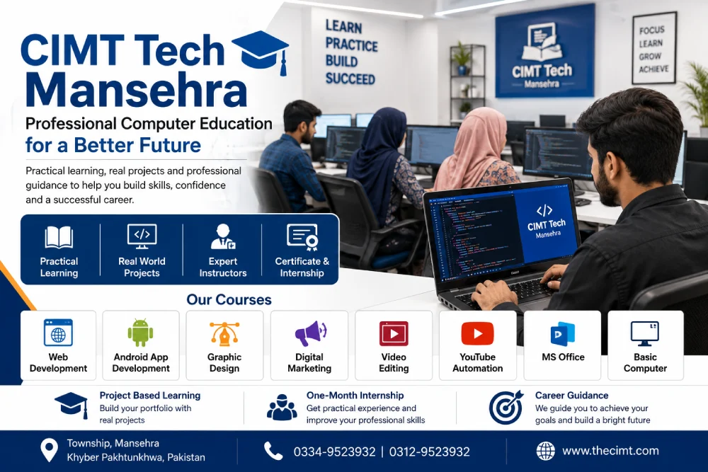 Why Choose CIMT Tech Mansehra for Computer Courses?